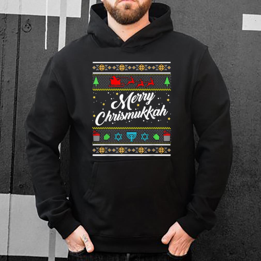 Pretty Merry Chrismukkah Ugly Christmas Sweater Funny Hanukkah shirt 4 - Pretty Merry Chrismukkah Ugly Christmas Sweater Funny Hanukkah shirt