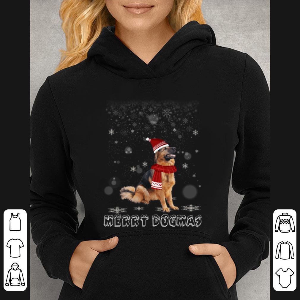 Pretty Merry Dogmas German Shepherd dog Snow Christmas Eve Xmas shirt 4 - Pretty Merry Dogmas German Shepherd dog Snow Christmas Eve Xmas shirt