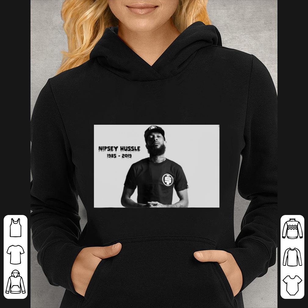 Pretty Rip Nipsey Hussle 1985 2019 Thank You For The Memories shirt 4 - Pretty Rip Nipsey Hussle 1985 2019 Thank You For The Memories shirt