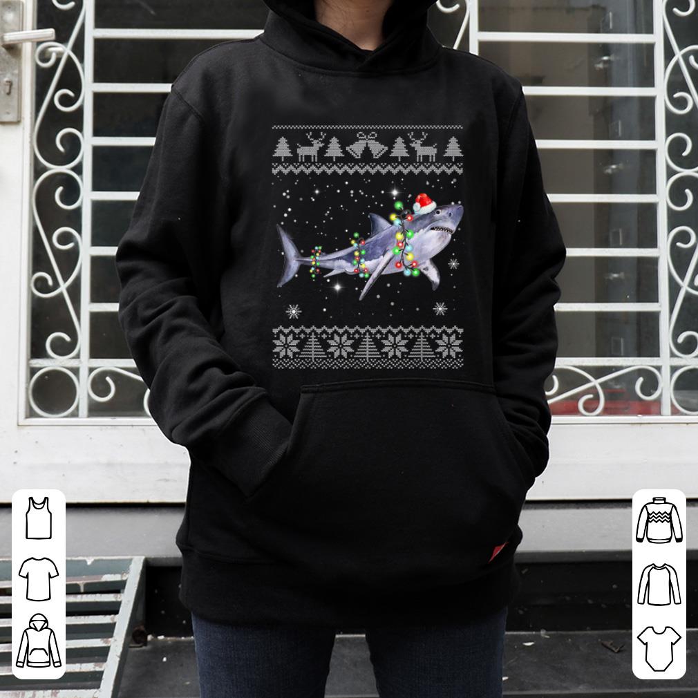 Pretty Shark Ugly Christmas Christmas Pajama Merry Xmas Gifts sweater 4 - Pretty Shark Ugly Christmas Christmas Pajama Merry Xmas Gifts sweater