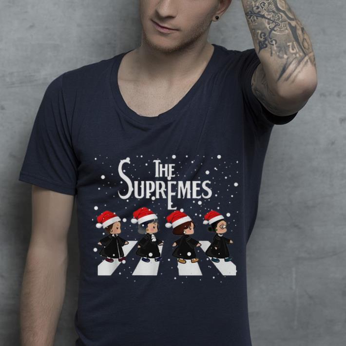 Pretty The Supremes Abbey Road Santa Christmas shirt 4 - Pretty The Supremes Abbey Road Santa Christmas shirt