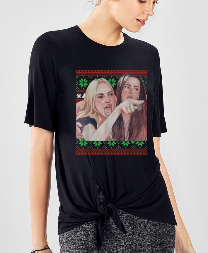 Pretty Woman Yelling At Cat Meme Ugly Christmas shirt 4 - Pretty Woman Yelling At Cat Meme Ugly Christmas shirt