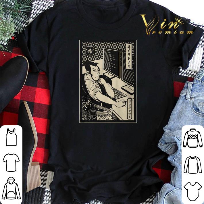 Samurai Programmer shirt 2 - Samurai Programmer shirt