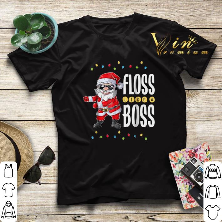 Santa Floss Like A Boss Flossing shirt sweater Santa Floss Like A Boss Flossing shirt sweater 4 - Santa Floss Like A Boss Flossing shirt sweater