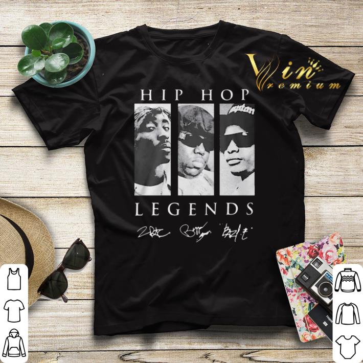 Signatures Hip Hop Legends 2pac Biggie Eazy E shirt 4 - Signatures Hip Hop Legends 2pac Biggie Eazy E shirt