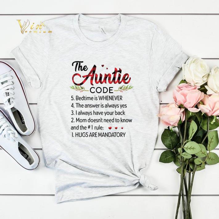 The Auntie Code Bedtime is Whenever The answer is always yes shirt The Auntie Code Bedtime is Whenever The answer is always yes shirt 4 - The Auntie Code Bedtime is Whenever The answer is always yes shirt