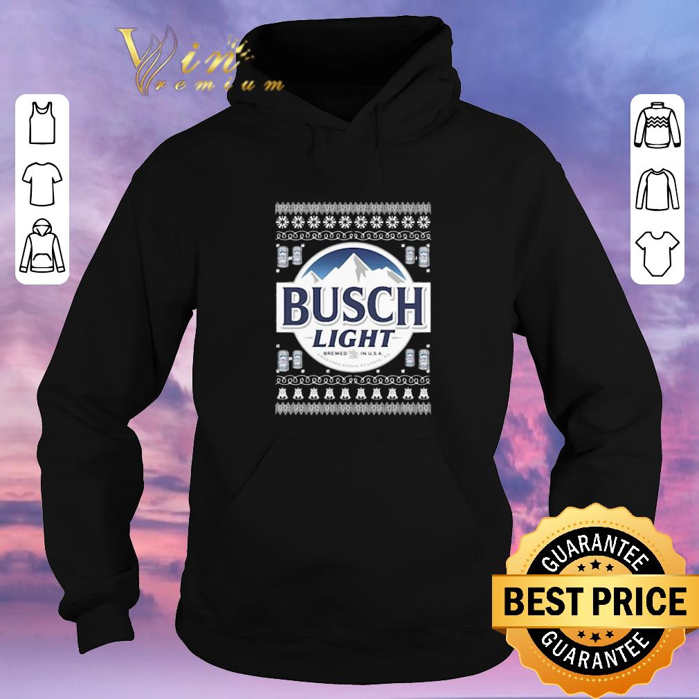 Top Christmas Busch Light Beer Ugly shirt 4 - Top Christmas Busch Light Beer Ugly shirt