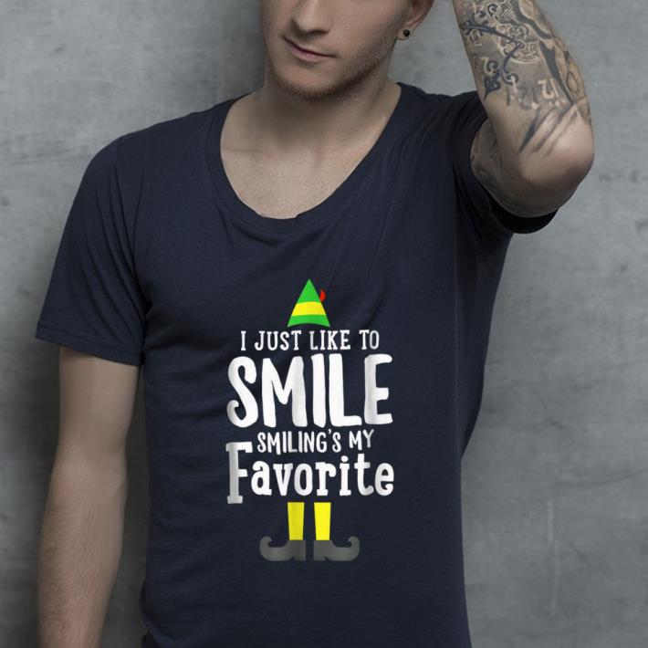 Top Elf I Just Like To Smile Smiling s My Favorite XMAS shirt 4 - Top Elf I Just Like To Smile, Smiling's My Favorite XMAS shirt