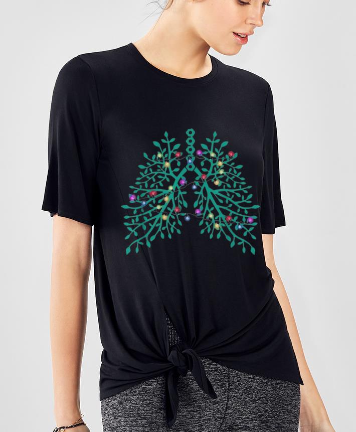 Top Flowery Lungs Tree Christmas shirt 4 - Top Flowery Lungs Tree Christmas shirt