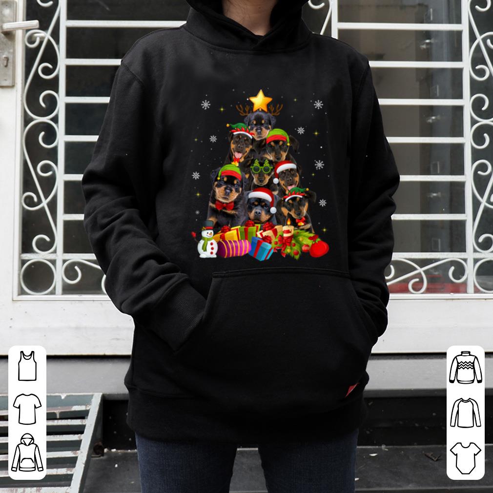 Top Funny Rottweiler Christmas Tree Gifts Xmas sweater 4 - Top Funny Rottweiler Christmas Tree Gifts Xmas sweater
