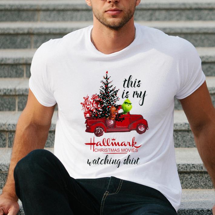 Top Grinch And Max This Is My Hallmark Christmas Movie Watching shirt 4 - Top Grinch And Max This Is My Hallmark Christmas Movie Watching shirt