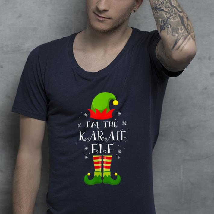 Top I m The Karate Elf Matching Family Group Christmas shirt 4 - Top I'm The Karate Elf Matching Family Group Christmas shirt