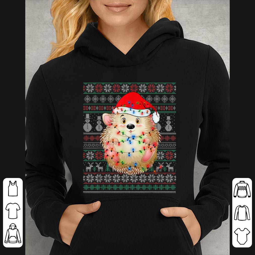 Top Porcupine Christmas Light Ugly Christmas shirt 4 - Top Porcupine Christmas Light Ugly Christmas shirt