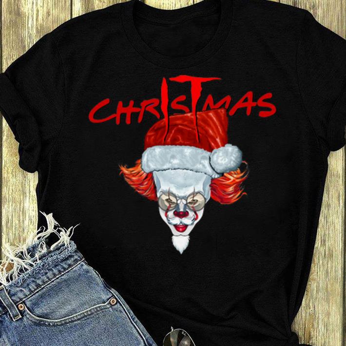 Top Santa IT Pennywise Christmas shirt 4 - Top Santa IT Pennywise Christmas shirt