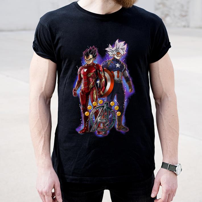 Top Son Goku And Vegeta Dragon Ball Super Marvel Captain Iron Man shirt 4 - Top Son Goku And Vegeta Dragon Ball Super Marvel Captain Iron Man shirt