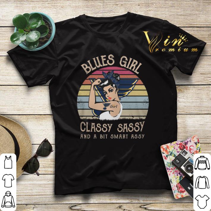 Vintage St Louis Blues girl classy sassy and a bit smart assy shirt 4 - Vintage St Louis Blues girl classy sassy and a bit smart assy shirt
