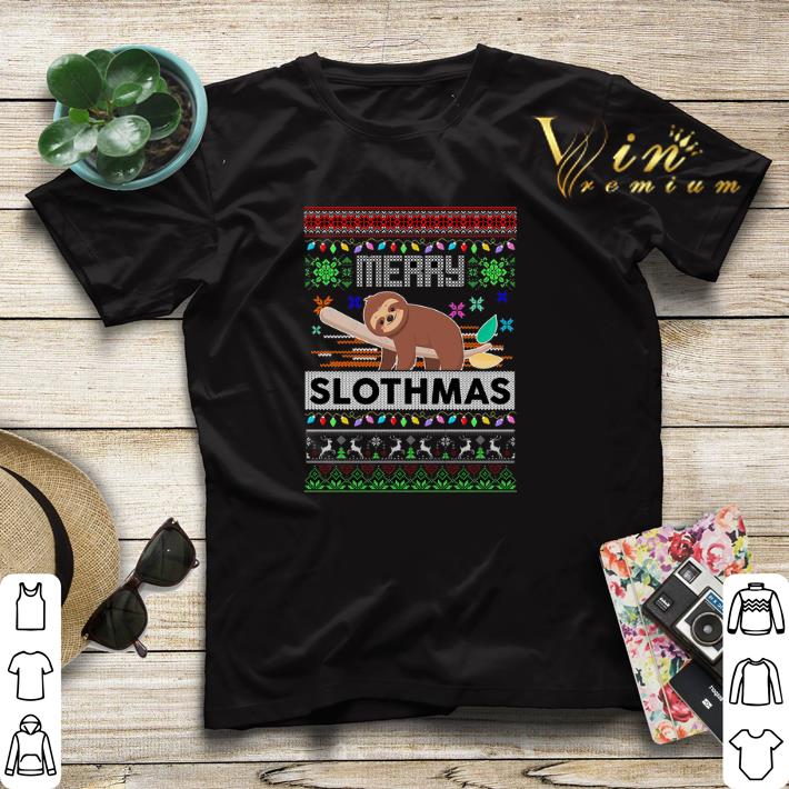merry Slothmas ugly Christmas shirt sweater 4 - merry Slothmas ugly Christmas shirt sweater