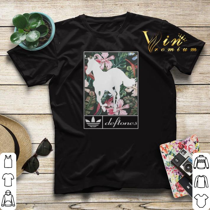 Adidas Deftones horse floral shirt sweater 4 - Adidas Deftones horse floral shirt sweater