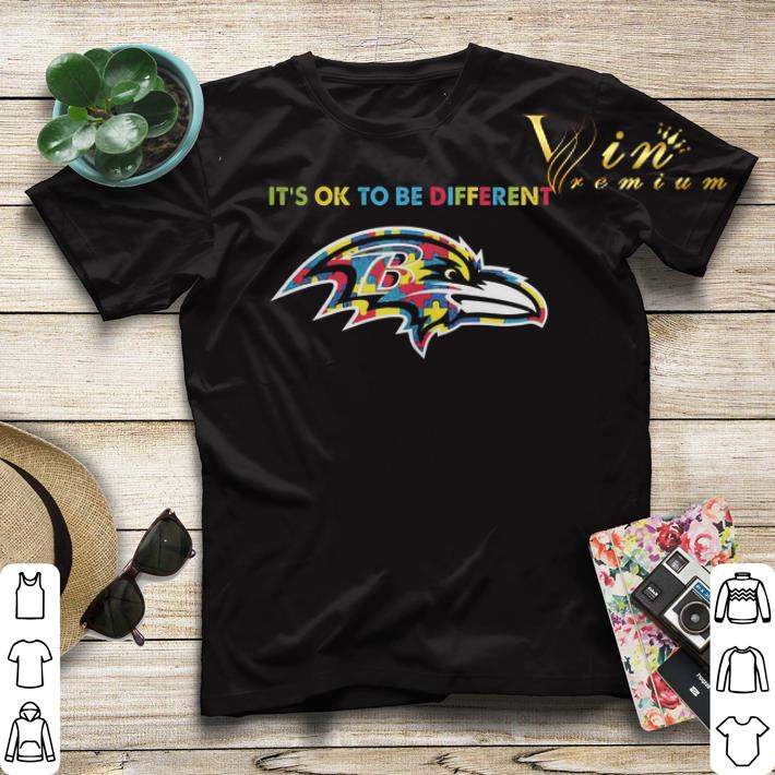 Autism It's ok to be different Baltimore Ravens shirt sweater Autism It s ok to be different Baltimore Ravens shirt sweater 4 - Autism It's ok to be different Baltimore Ravens shirt sweater