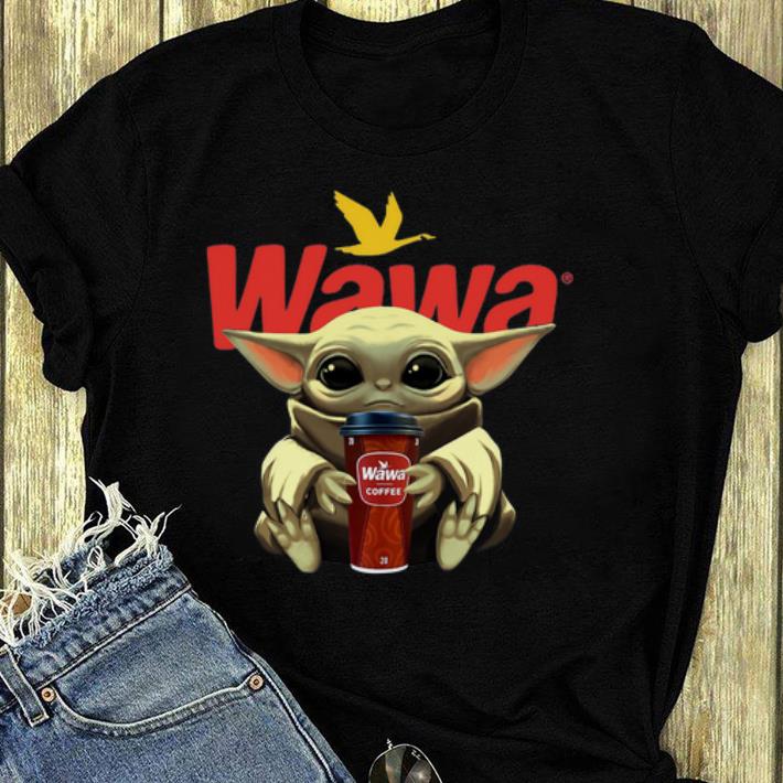 Awesome Baby Yoda Hug Wawa Coffee shirt 4 - Awesome Baby Yoda Hug Wawa Coffee shirt