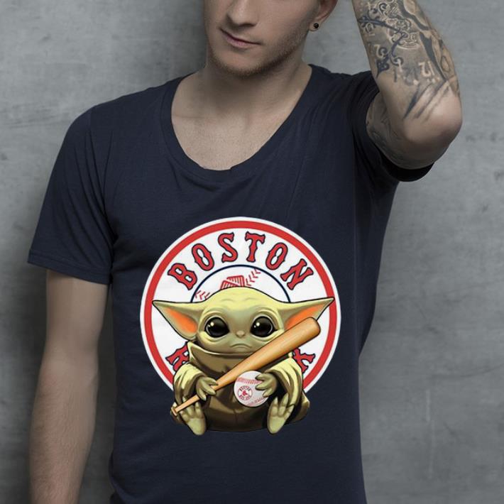 Awesome Baseball Baby Yoda Boston Red Sox shirt 4 - Awesome Baseball Baby Yoda Boston Red Sox shirt