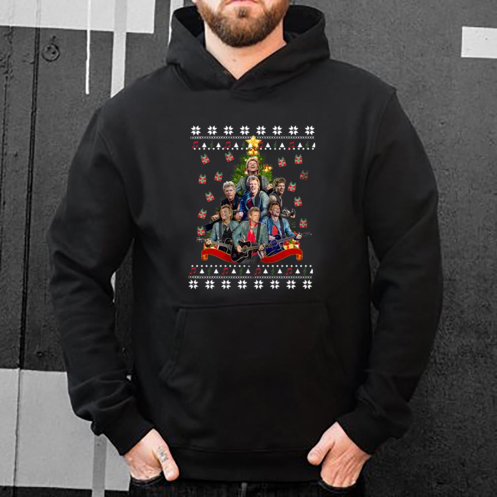 Awesome Bon Jovi Christmas tree ugly shirt 4 - Awesome Bon Jovi Christmas tree ugly shirt