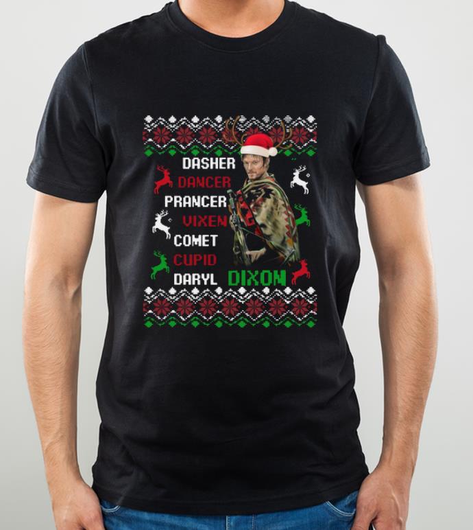 Awesome Darryl Dixon Walking Dead Christmas shirt 4 - Awesome Darryl Dixon Walking Dead Christmas shirt