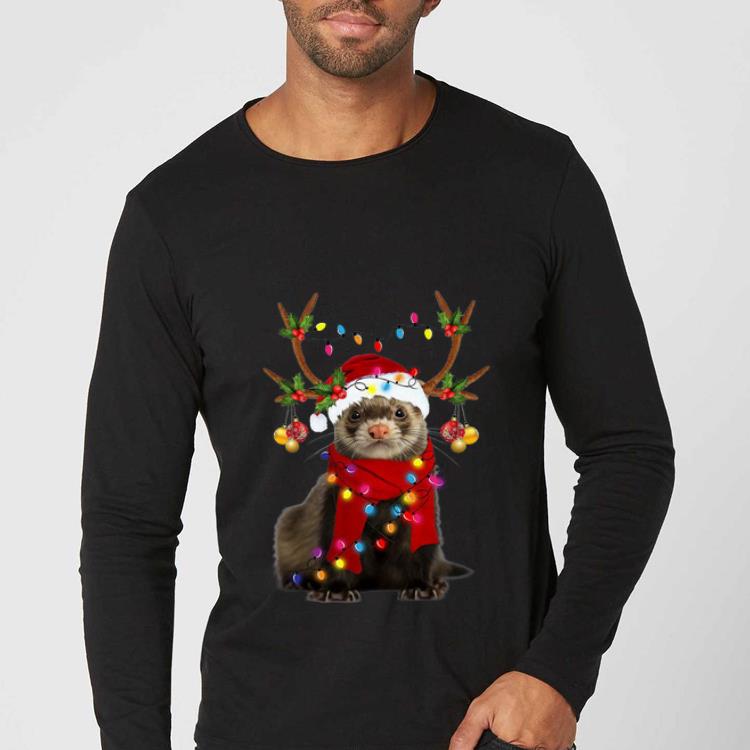 Awesome Ferret Gorgeous Reindeer Merry Christmas shirt 4 - Awesome Ferret Gorgeous Reindeer Merry Christmas shirt