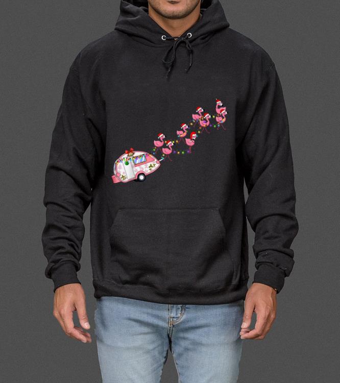 Awesome Flamingo Camper Christmas Santa Gift For Glamping sweater 4 - Awesome Flamingo Camper Christmas Santa Gift For Glamping sweater