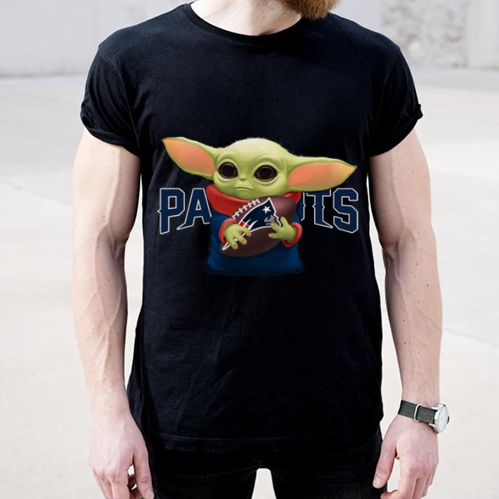 Awesome Football Baby Yoda Hug New England Patriots shirt 4 - Awesome Football Baby Yoda Hug New England Patriots shirt