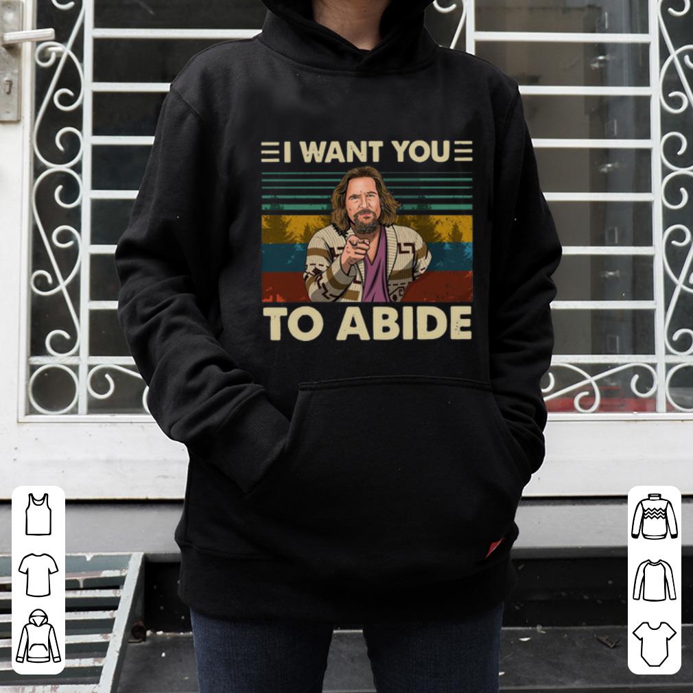 Awesome I want you to abide vintage sunse shirt 4 - Awesome I want you to abide vintage sunse shirt