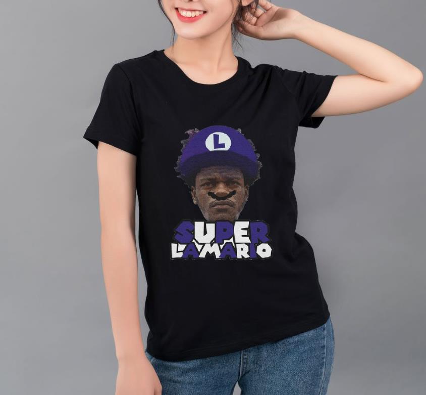 Awesome Lamar Jackson Super Lamario shirt 4 - Awesome Lamar Jackson Super Lamario shirt