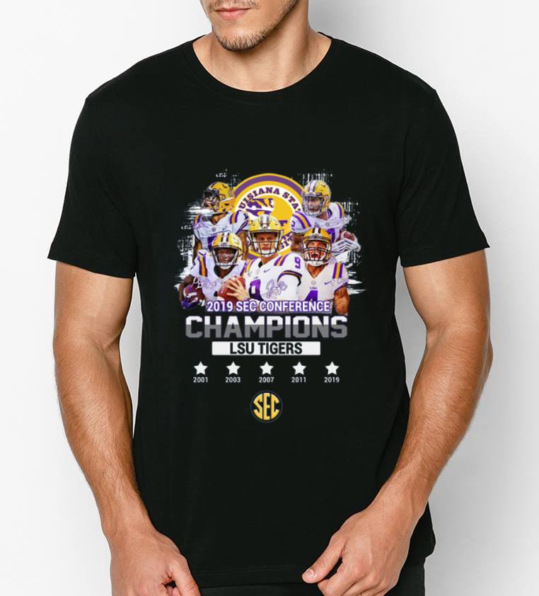 Awesome Louisiana State University Lsu Tigers 2019 Sec Conference Champions shirt 4 - Awesome Louisiana State University Lsu Tigers 2019 Sec Conference Champions shirt