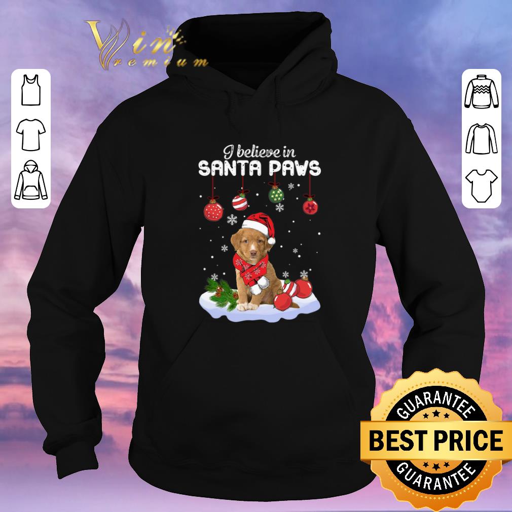 Awesome Nova Scotia Duck Tolling Retriever i believe in Santa paws shirt sweater Awesome Nova Scotia Duck Tolling Retriever i believe in Santa paws shirt sweater 4 - Awesome Nova Scotia Duck Tolling Retriever i believe in Santa paws shirt sweater