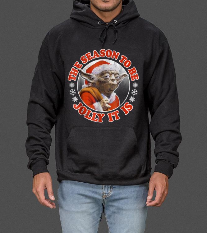 Awesome Star Wars Jolly Yoda Tis The Season Christmas sweater 4 - Awesome Star Wars Jolly Yoda Tis The Season Christmas sweater