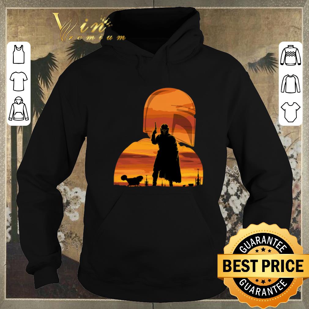 Awesome Sunset The Mandalorian Gunfighter Has Landed Star Wars shirt 4 - Awesome Sunset The Mandalorian Gunfighter Has Landed Star Wars shirt
