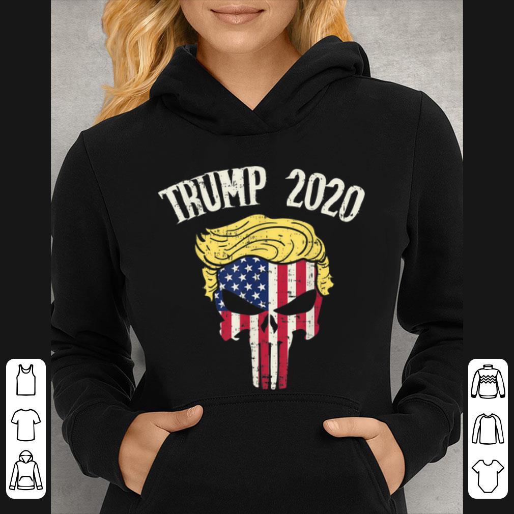 Awesome Trump 2020 Skull US Flag shirt 4 1 - Awesome Trump 2020 Skull US Flag shirt