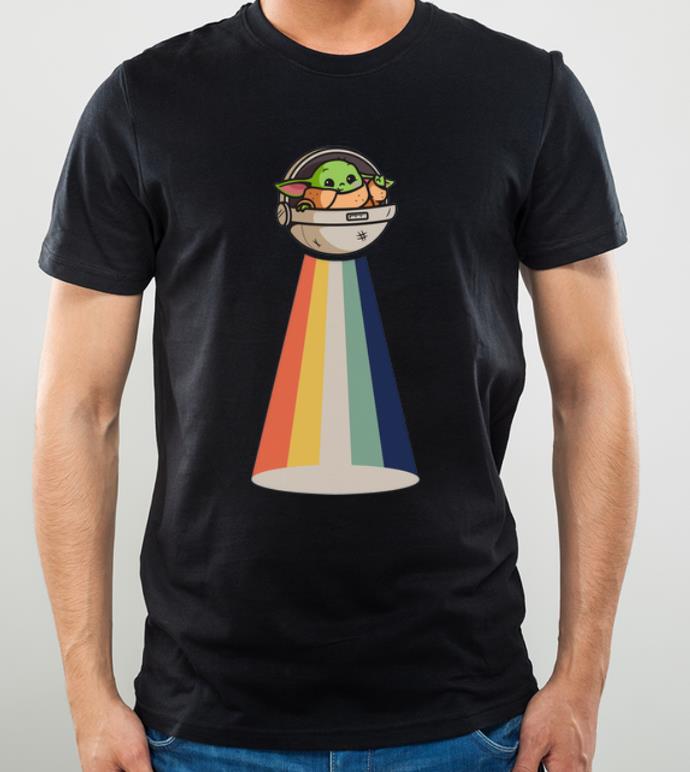Awesome Vintage Baby Yoda UFO shirt 4 - Awesome Vintage Baby Yoda UFO shirt