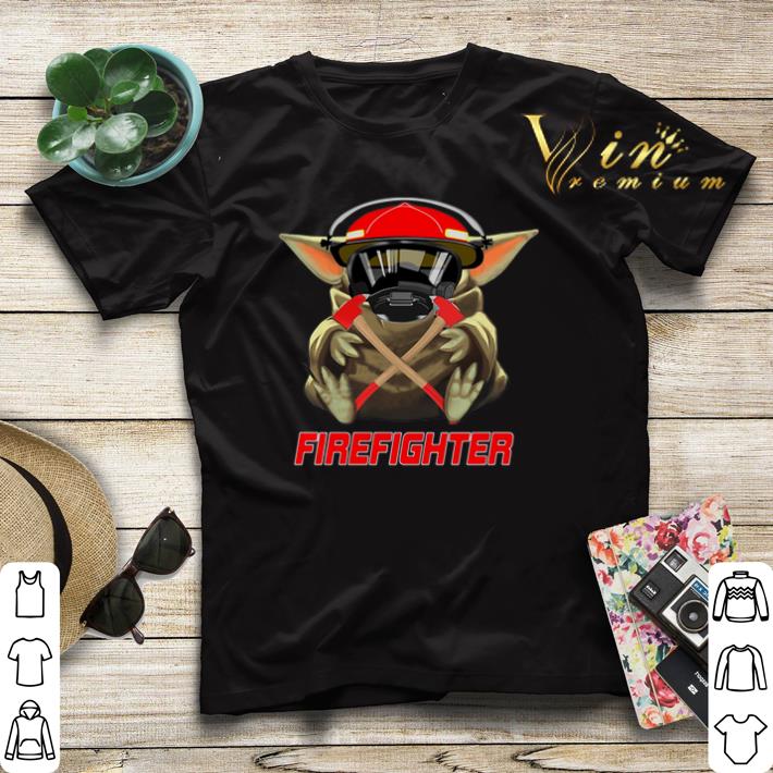 Baby Yoda Mashup Firefighter Star Wars shirt sweater 4 - Baby Yoda Mashup Firefighter Star Wars shirt sweater