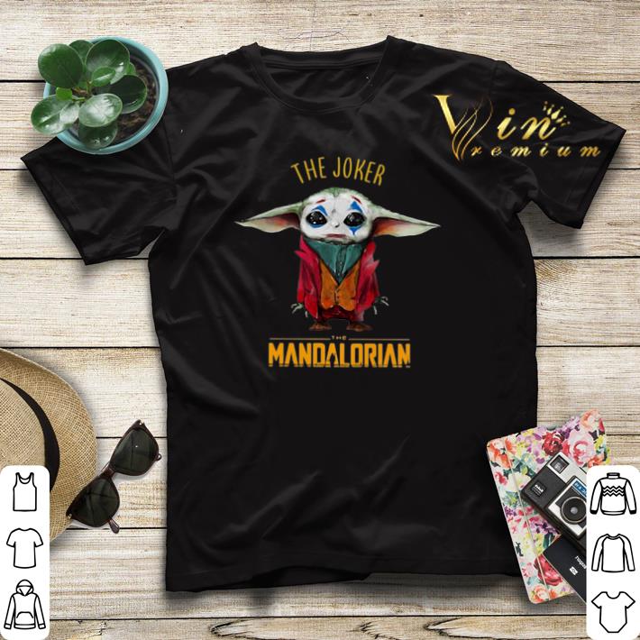 Baby Yoda The Joker The Mandalorian shirt sweater 4 - Baby Yoda The Joker The Mandalorian shirt sweater