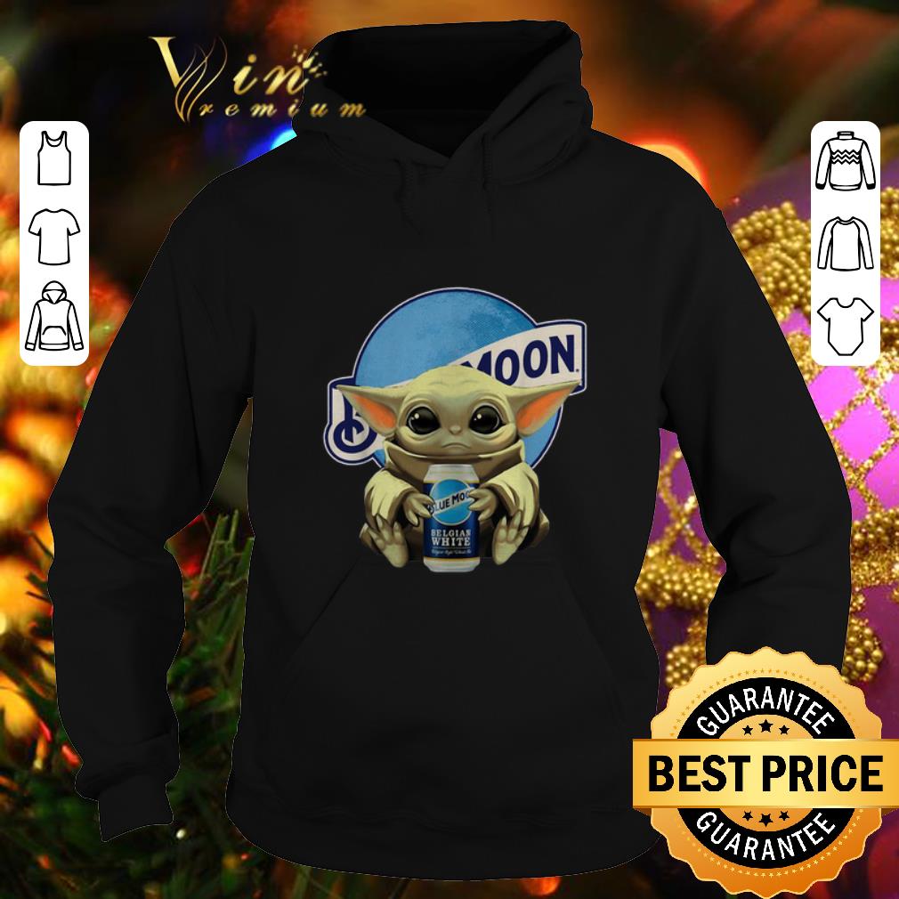 Cool Baby Yoda hug Blue Moon Star Wars shirt 4 - Cool Baby Yoda hug Blue Moon Star Wars shirt
