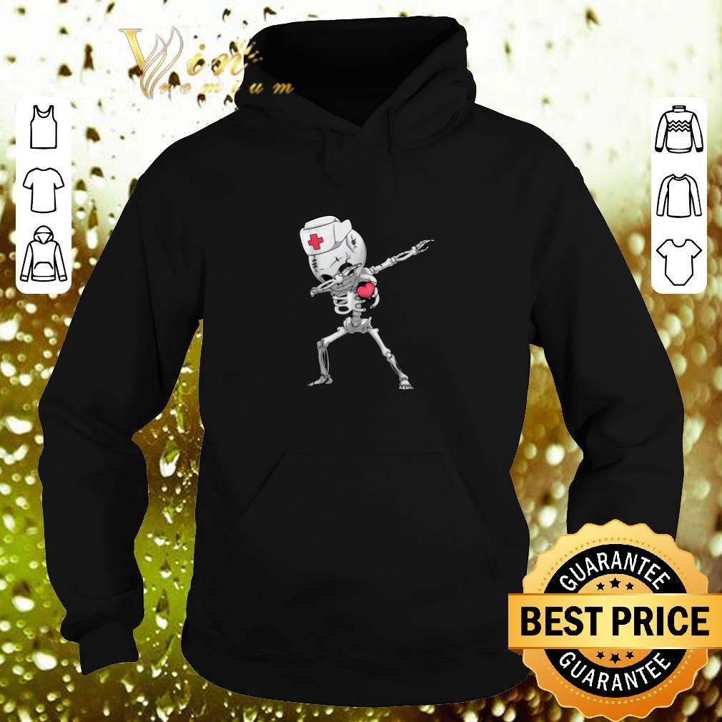 Cool Dabbing Skeleton Nurse X-ray Halloween shirt Cool Dabbing Skeleton Nurse X ray Halloween shirt 4 - Cool Dabbing Skeleton Nurse X-ray Halloween shirt