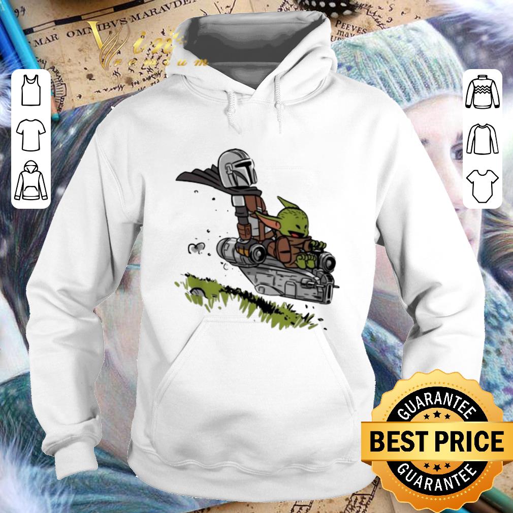 Cool The Mandalorian Vault Mando and Child Baby Yoda shirt 4 - Cool The Mandalorian Vault Mando and Child Baby Yoda shirt