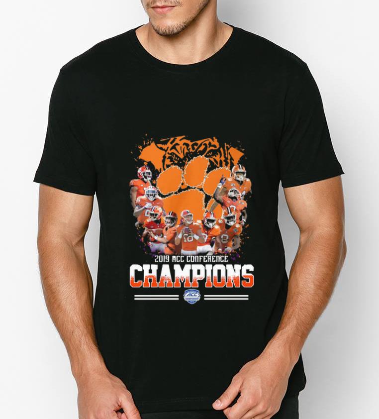 Funny Clemson Tigers Players 2019 Acc conference champions shirt 4 - Funny Clemson Tigers Players 2019 Acc conference champions shirt