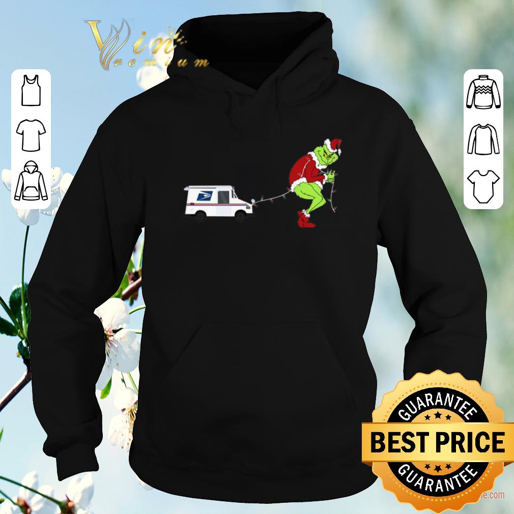 Funny Grinch United States Postal Service Christmas shirt sweater 4 - Funny Grinch United States Postal Service Christmas shirt sweater