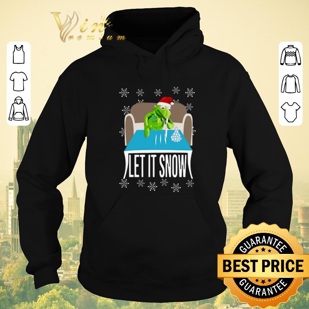 Funny Kermit The Frog Walmart Cocaine Let It Snow shirt sweater 4 - Funny Kermit The Frog Walmart Cocaine Let It Snow shirt sweater