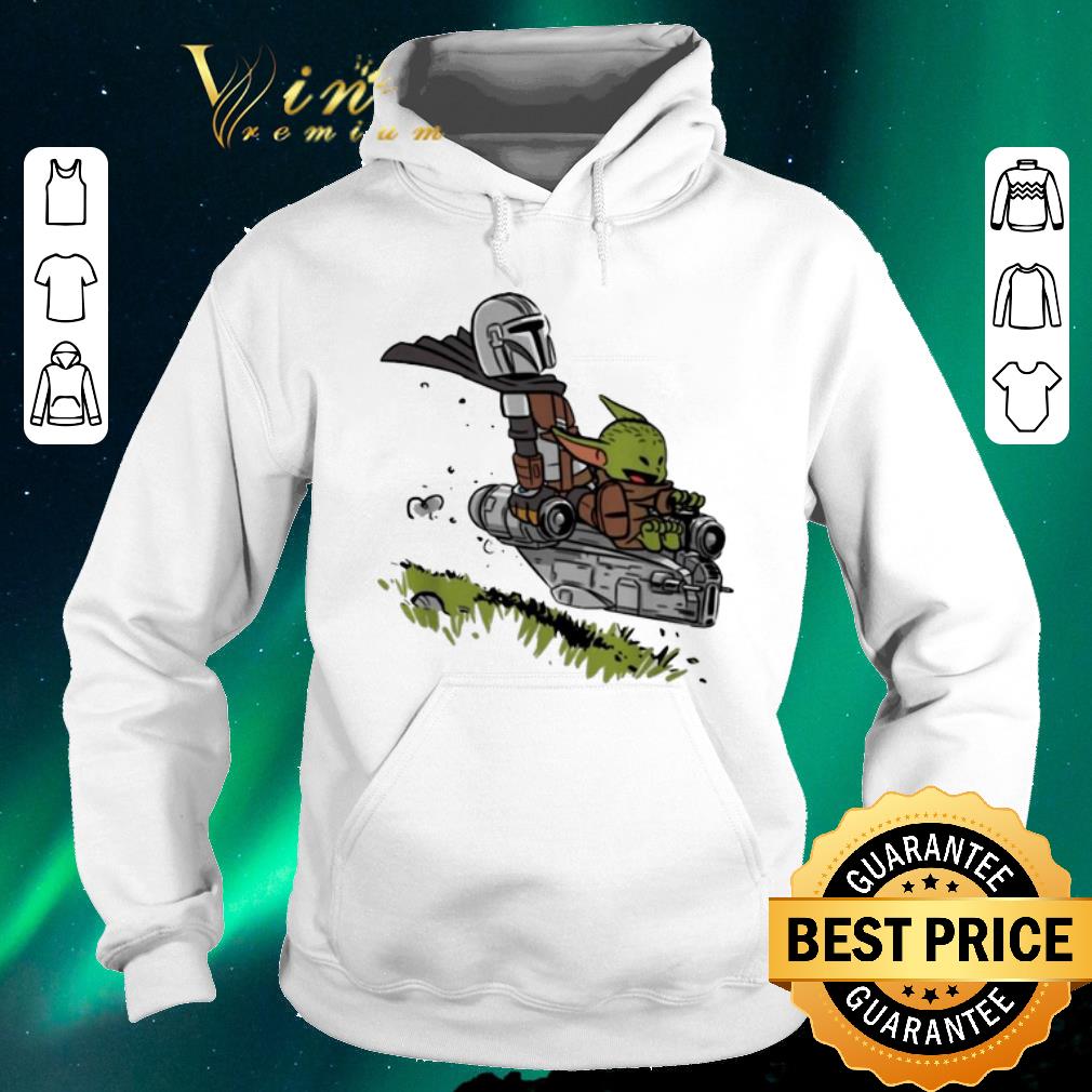 Funny The Mandalorian Vault Mando and Child Baby Yoda shirt sweater 4 - Funny The Mandalorian Vault Mando and Child Baby Yoda shirt sweater