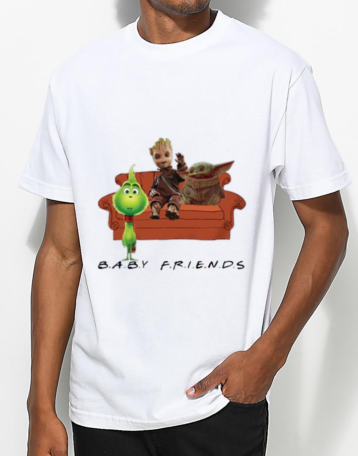 Great Baby Grinch Groot Yoda Baby Friends shirt 4 - Great Baby Grinch Groot Yoda Baby Friends shirt