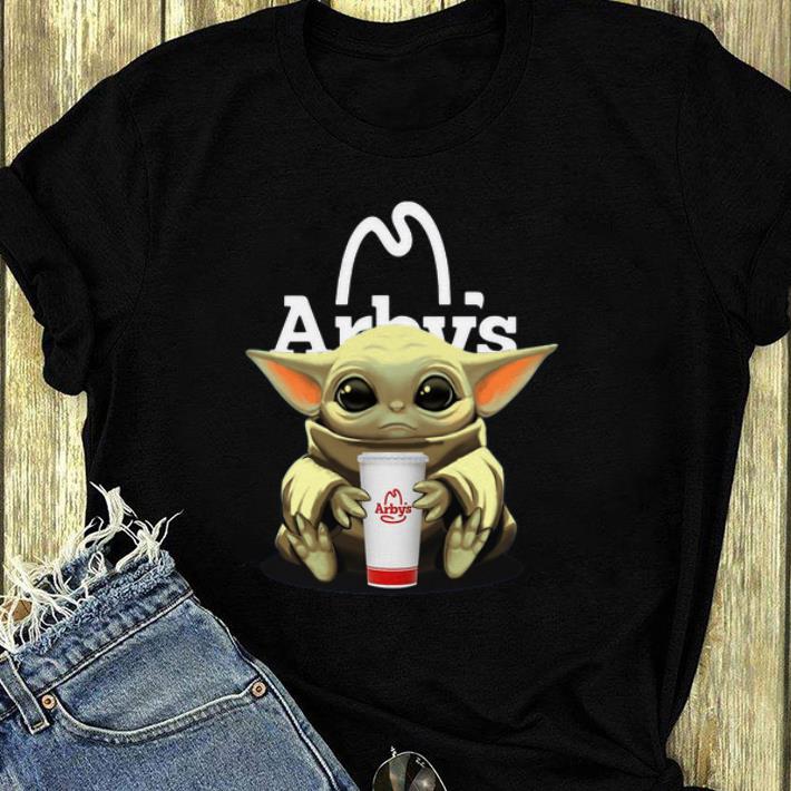 Great Baby Yoda Hug Arbys shirt 4 - Great Baby Yoda Hug Arbys shirt