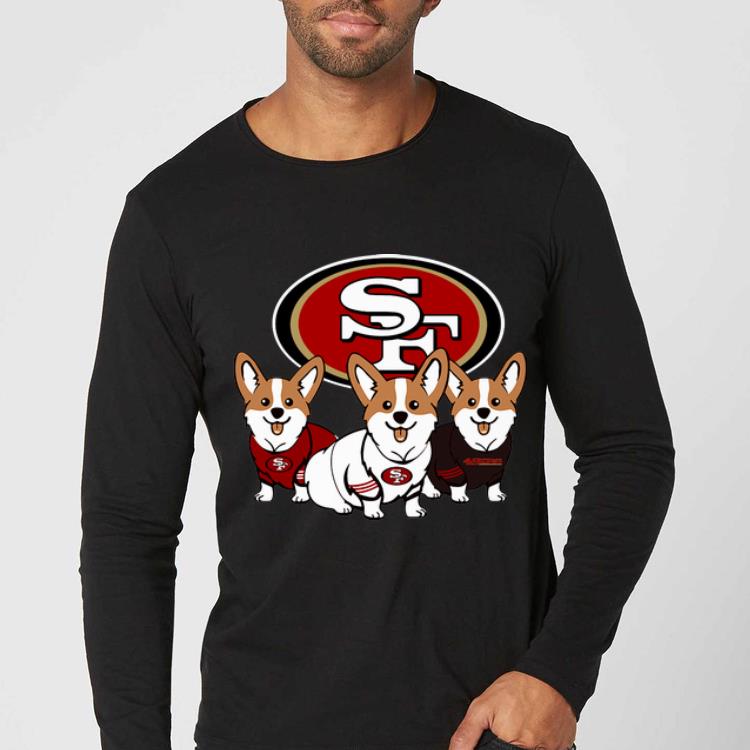 Great Corgi San Francisco 49ers Dog Lovers shirt 4 - Great Corgi San Francisco 49ers Dog Lovers shirt